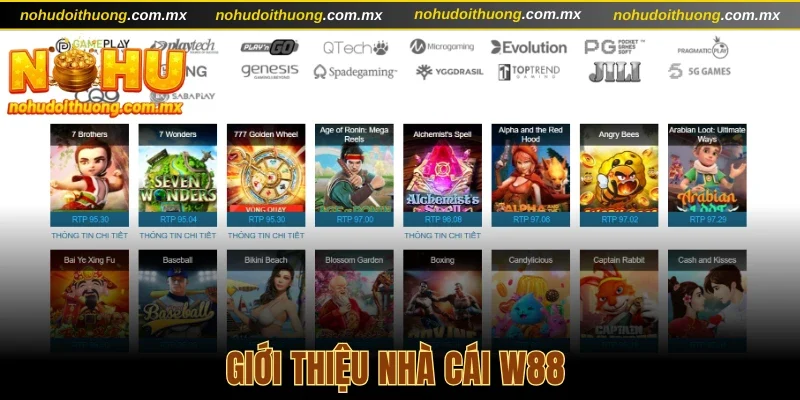 Giới thiệu nhà cái W88