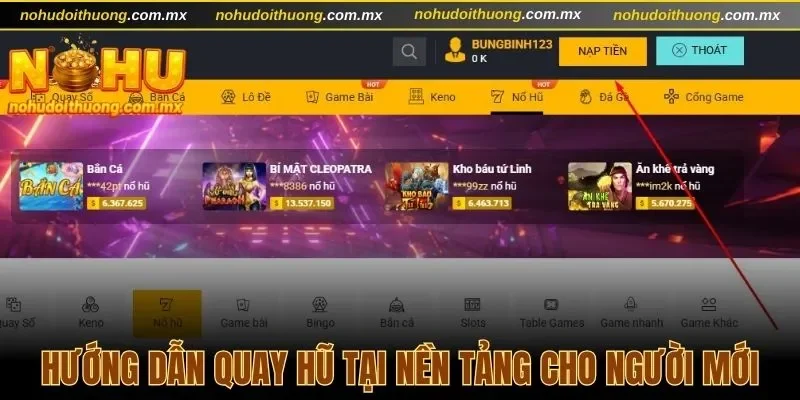 Hướng dẫn quay hũ tại nền tảng dễ hiểu cho người mới