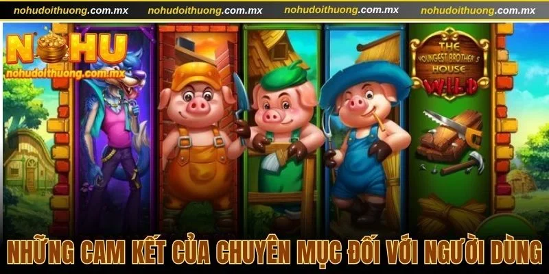 Những cam kết của chuyên mục đối với người dùng